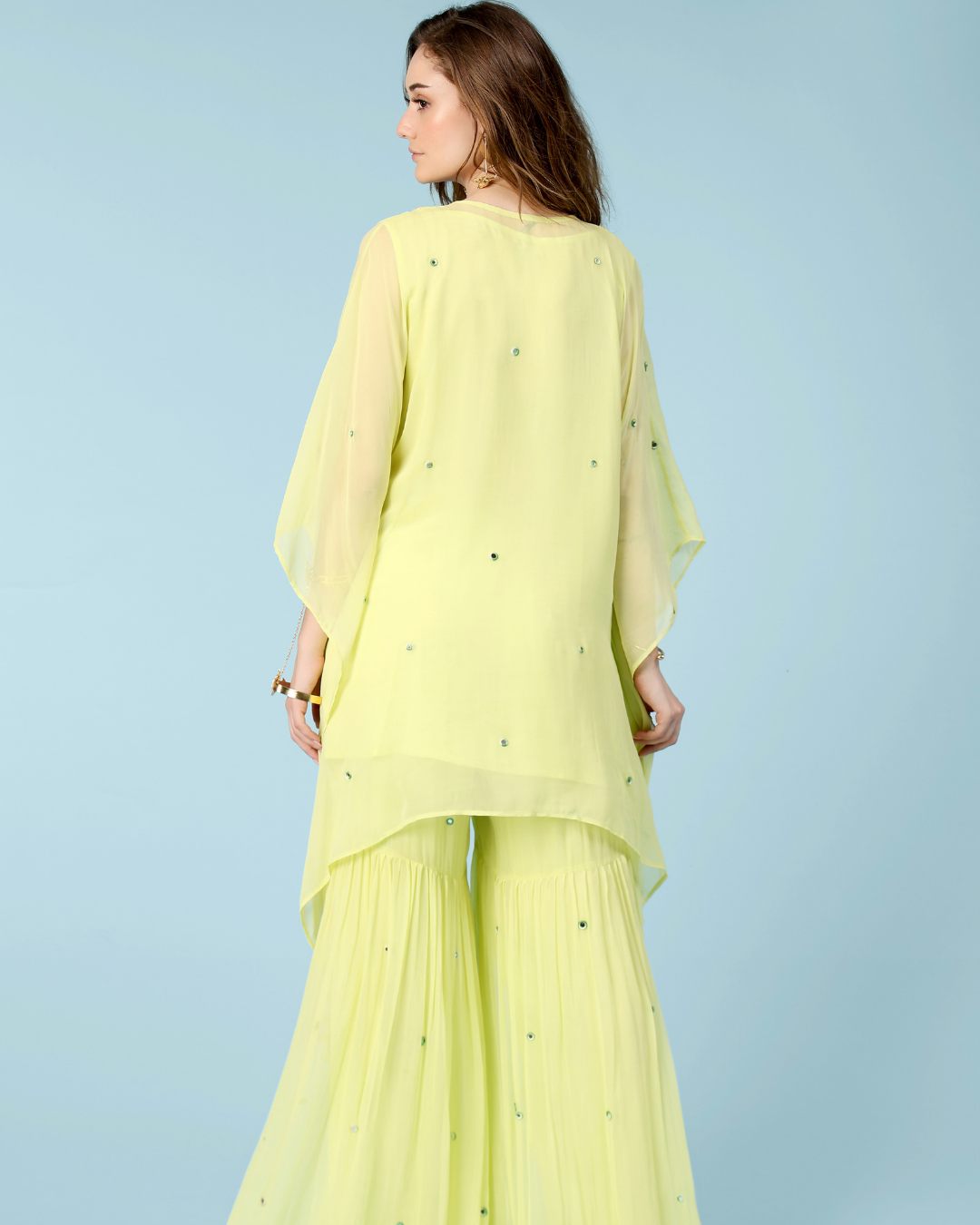 Black Partywear Embroidered Georgette Sharara Suit at Rs 2999.00 | Sharara  Set, Sharara Suit Set, Sharara Dress, शरारा सूट - Maia Nava, Bengaluru |  ID: 2851807740191